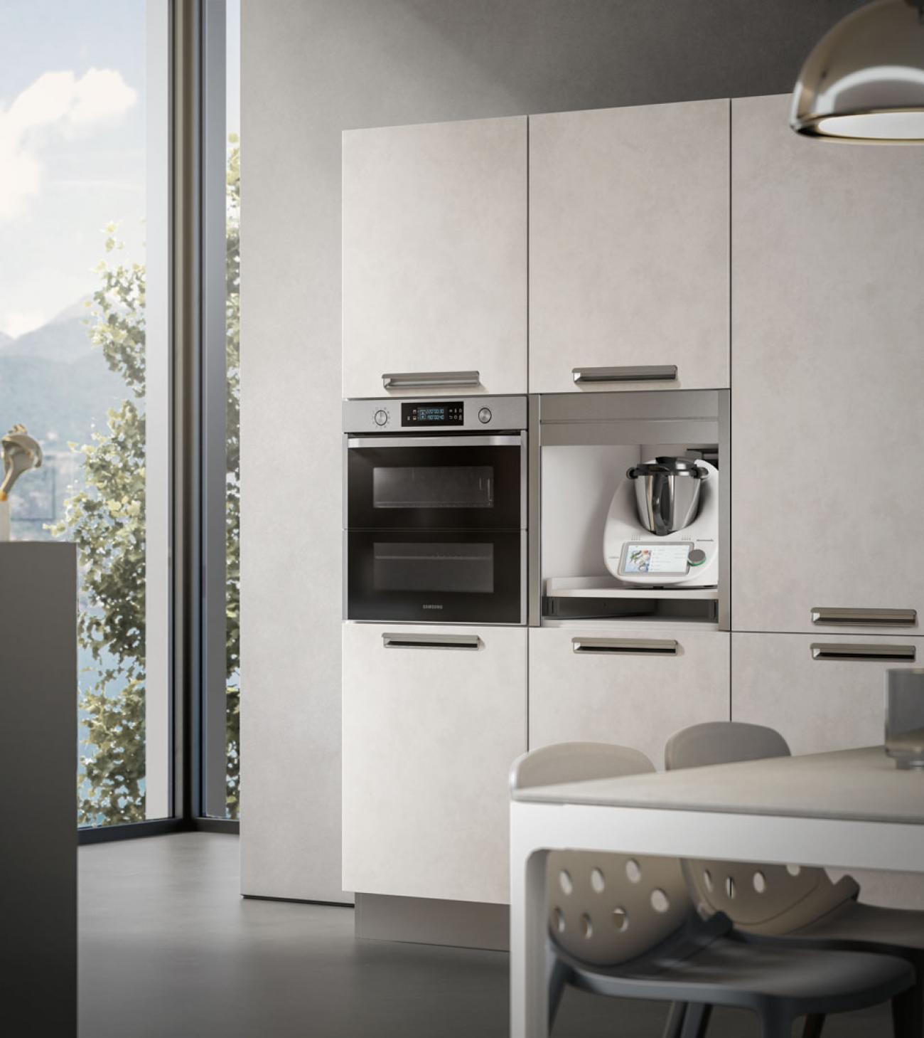 Cucine Moderne - Unica - Composizione 9
