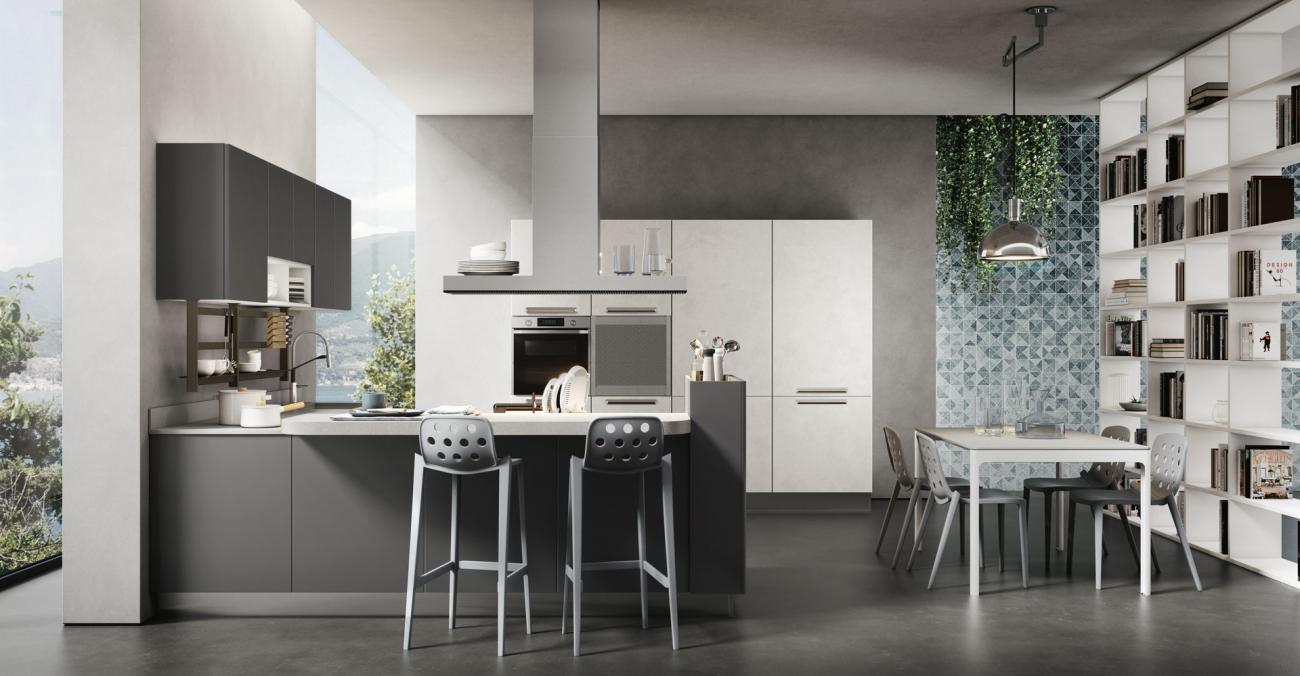 Cucine Moderne - Unica - Composizione 9
