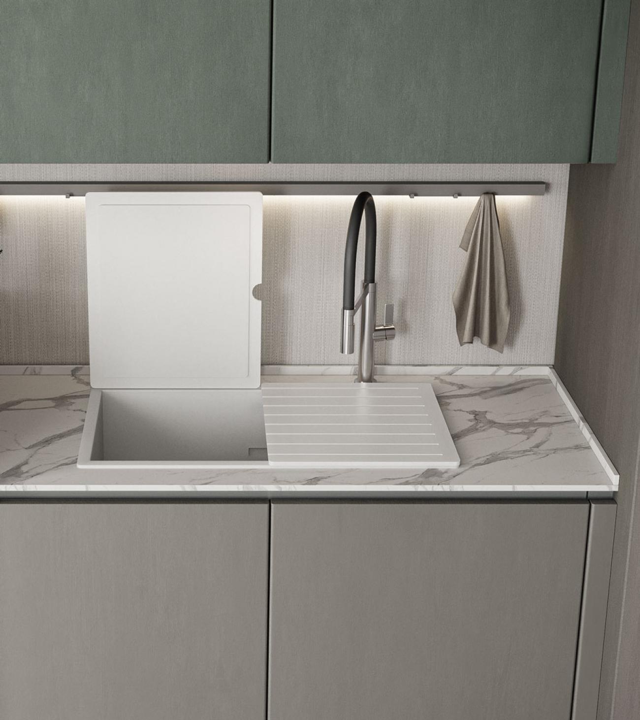 Cucine Moderne - Unica - Composizione 10
