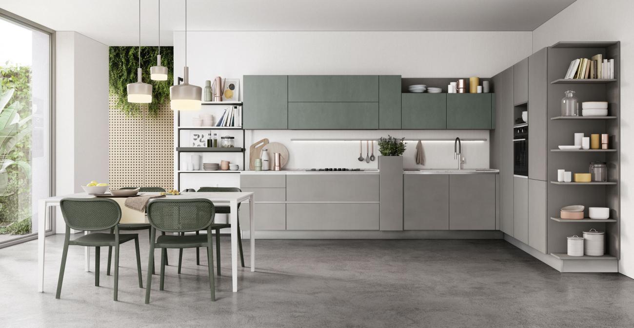 Cucine Moderne - Unica - Composizione 10
