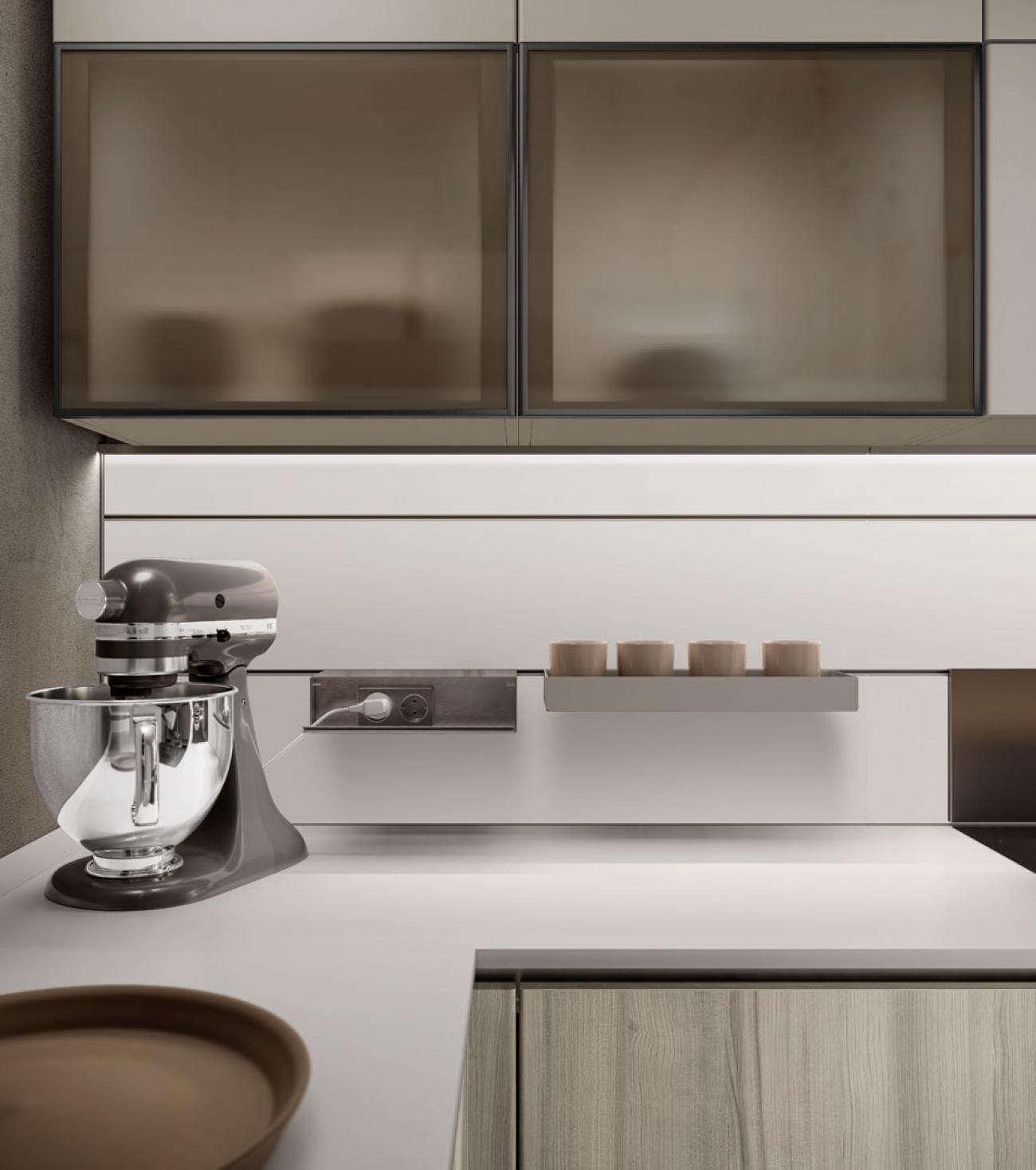 Cucine Moderne - Unica - Composizione 11
