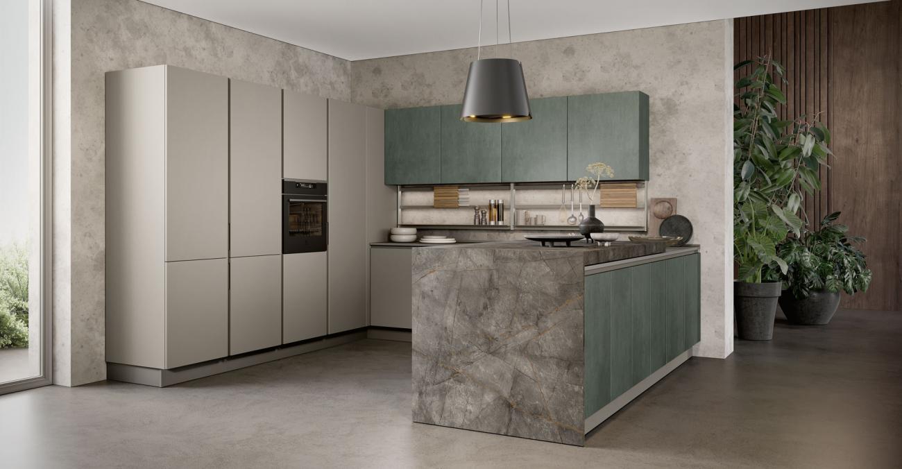 Cucine Moderne - Unica - Composizione 12
