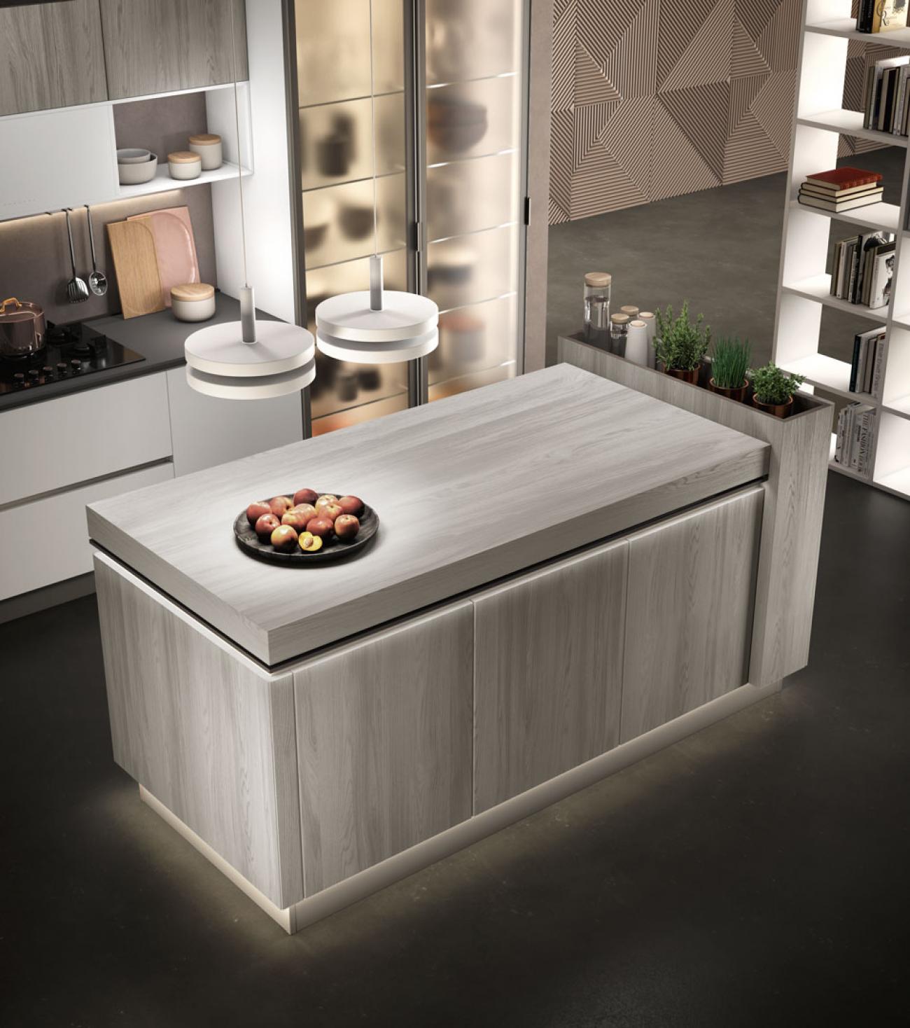 Cucine Moderne - Unica - Composizione 13
