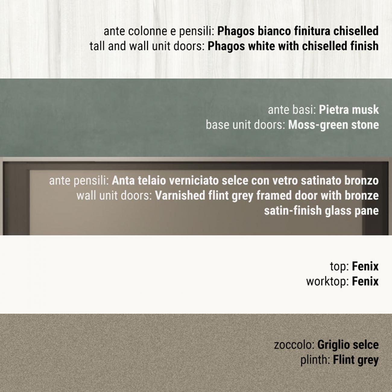 Cucine Moderne - Unica - Composizione 7
