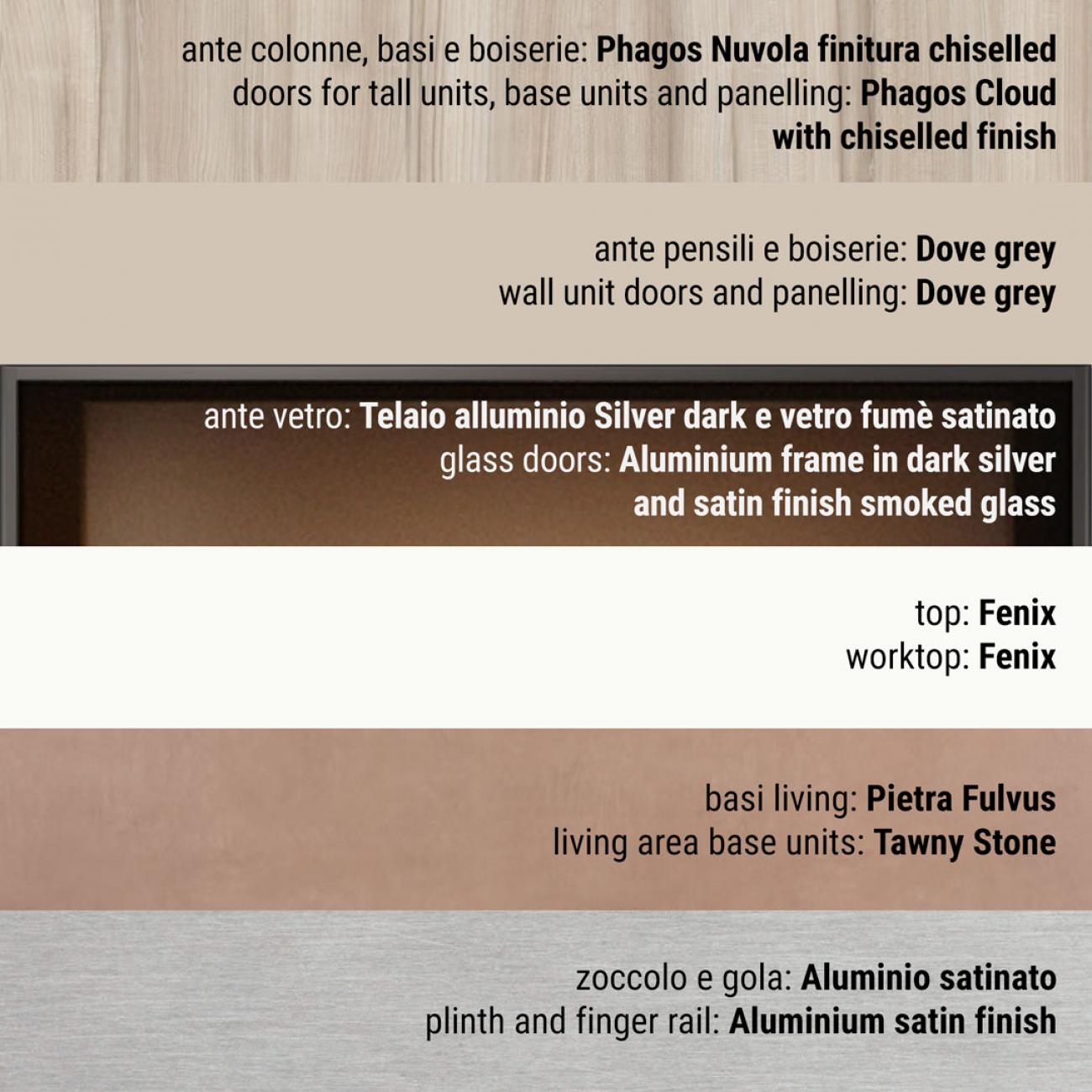 Cucine Moderne - Unica - Composizione 11
