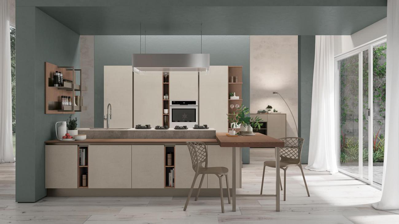 Cocinas Modernas - Clover - Composición 3
