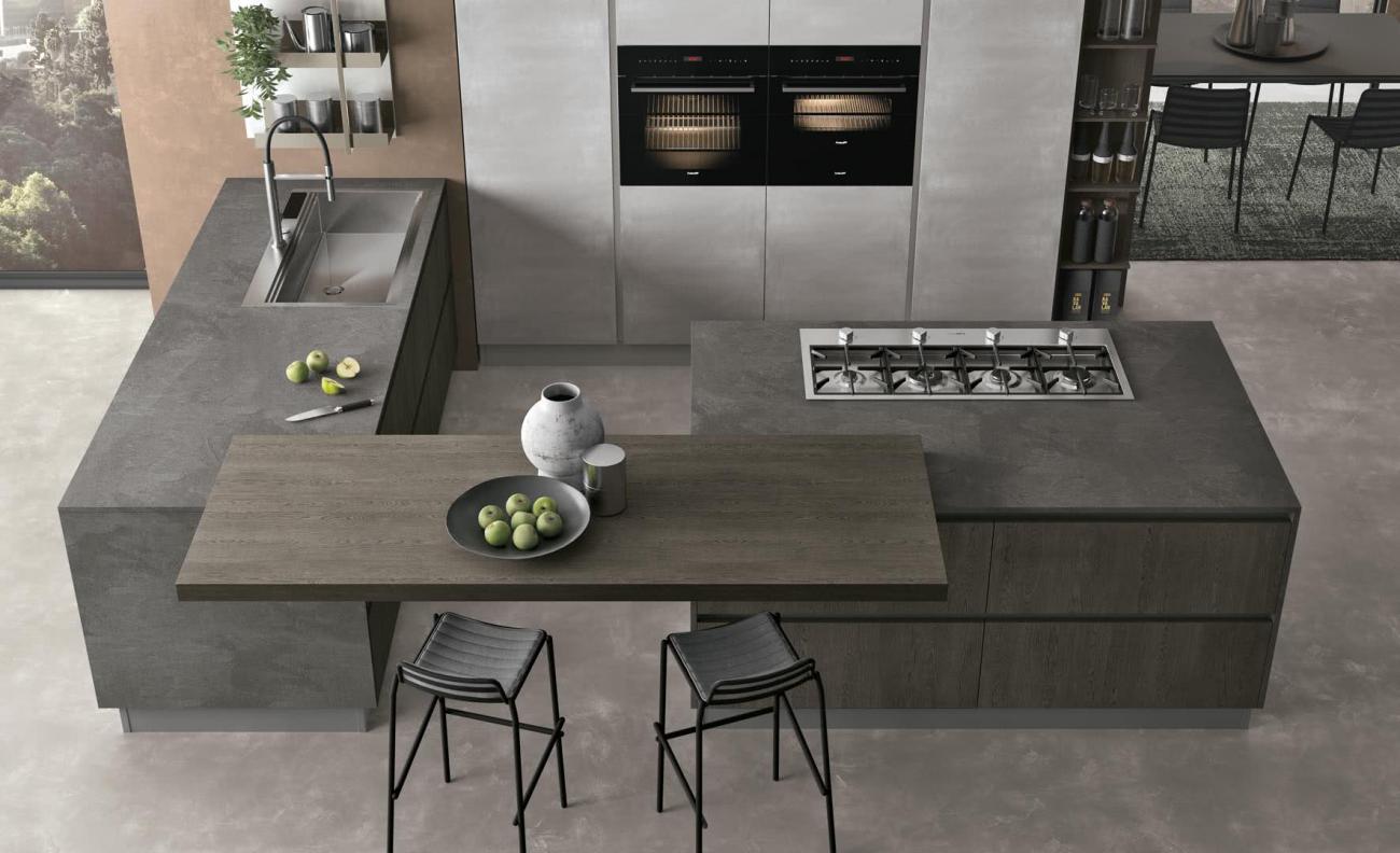 Cocinas Modernas - Clover - Composición 4
