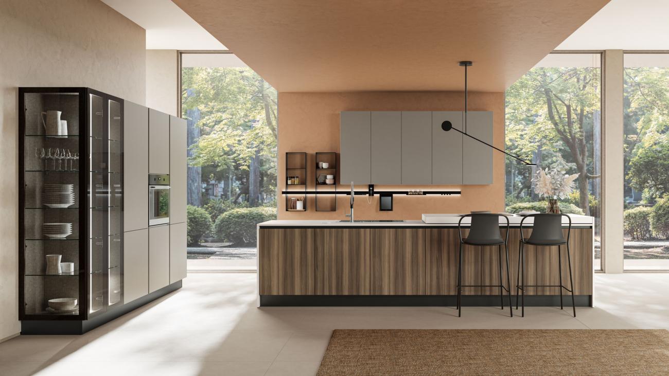 Cucine Moderne - Round - Composizione 1
