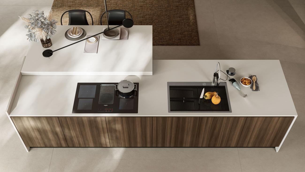 Cucine Moderne - Round - Composizione 1
