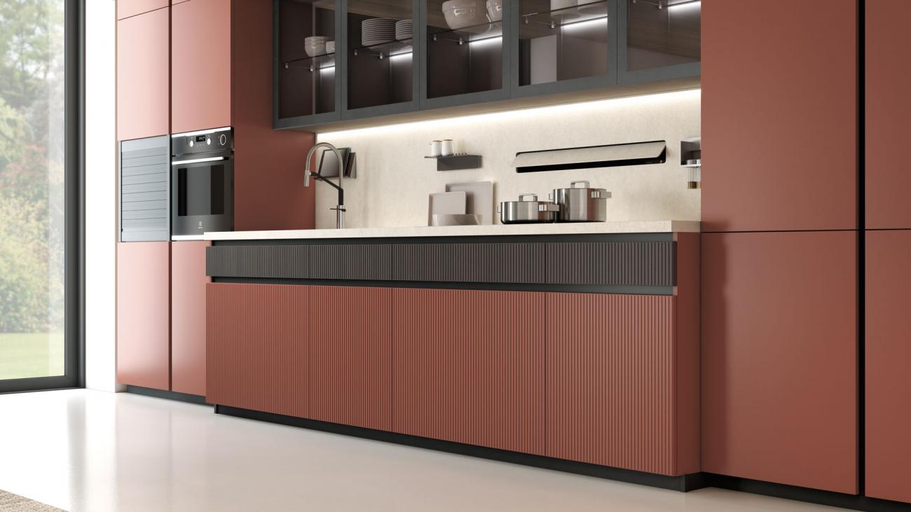 Cucine Moderne - Round - Composizione 2
