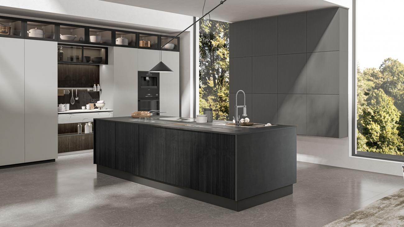 Cucine Moderne - Round - Composizione 3
