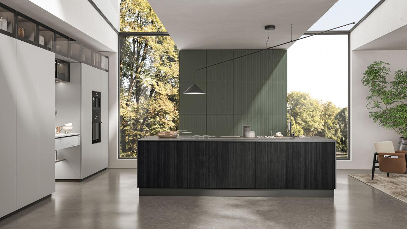 Cucine Moderne - Round - Composizione 3 variante
