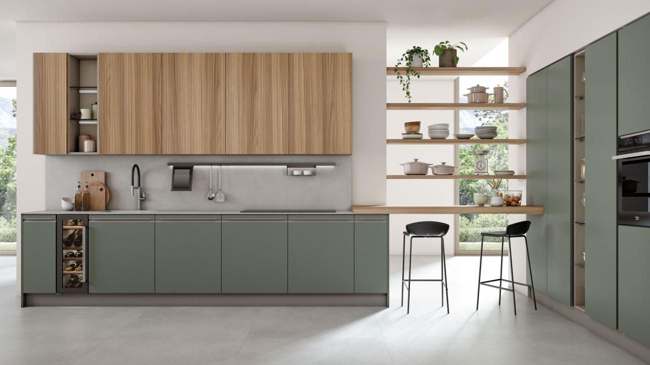 Cucine Moderne - Round - Composizione 4
