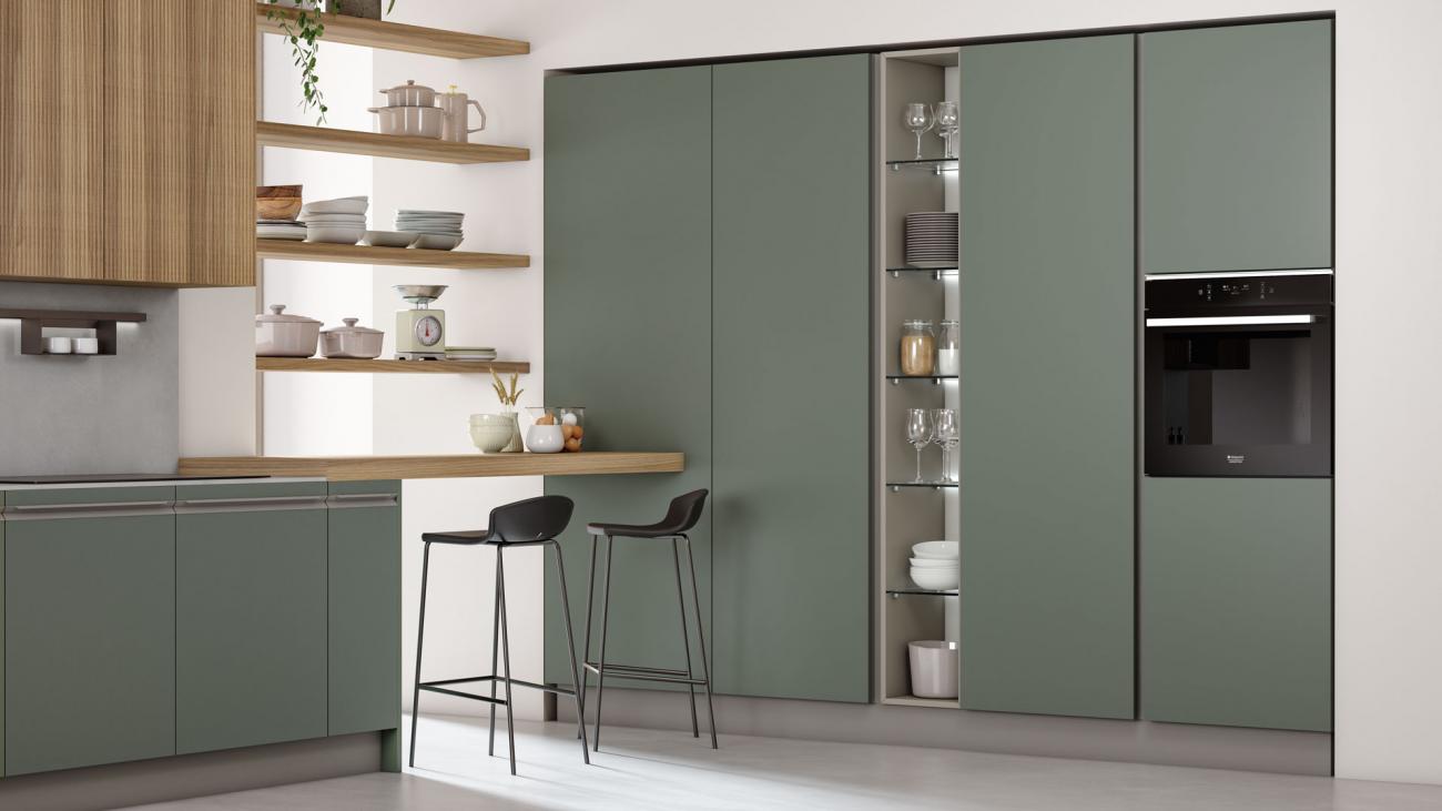 Cucine Moderne - Round - Composizione 4
