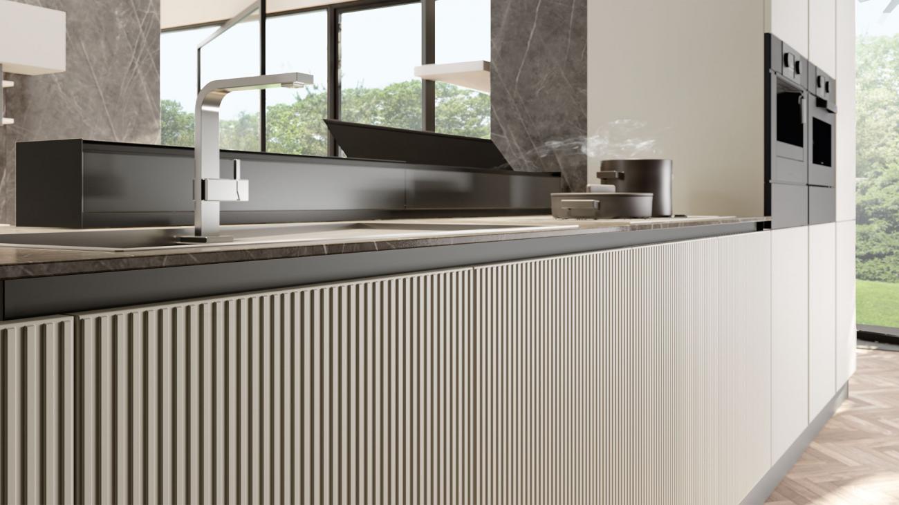 Cucine Moderne - Round - Composizione 5
