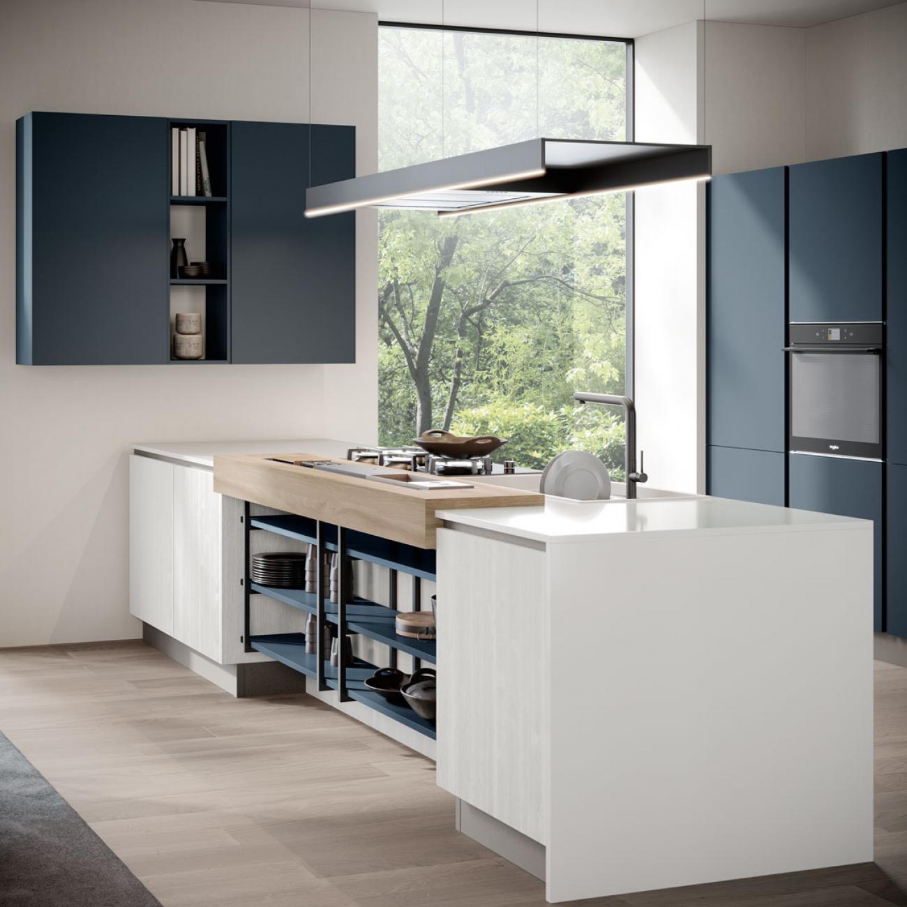 Cucine Moderne - Round - Composizione 6
