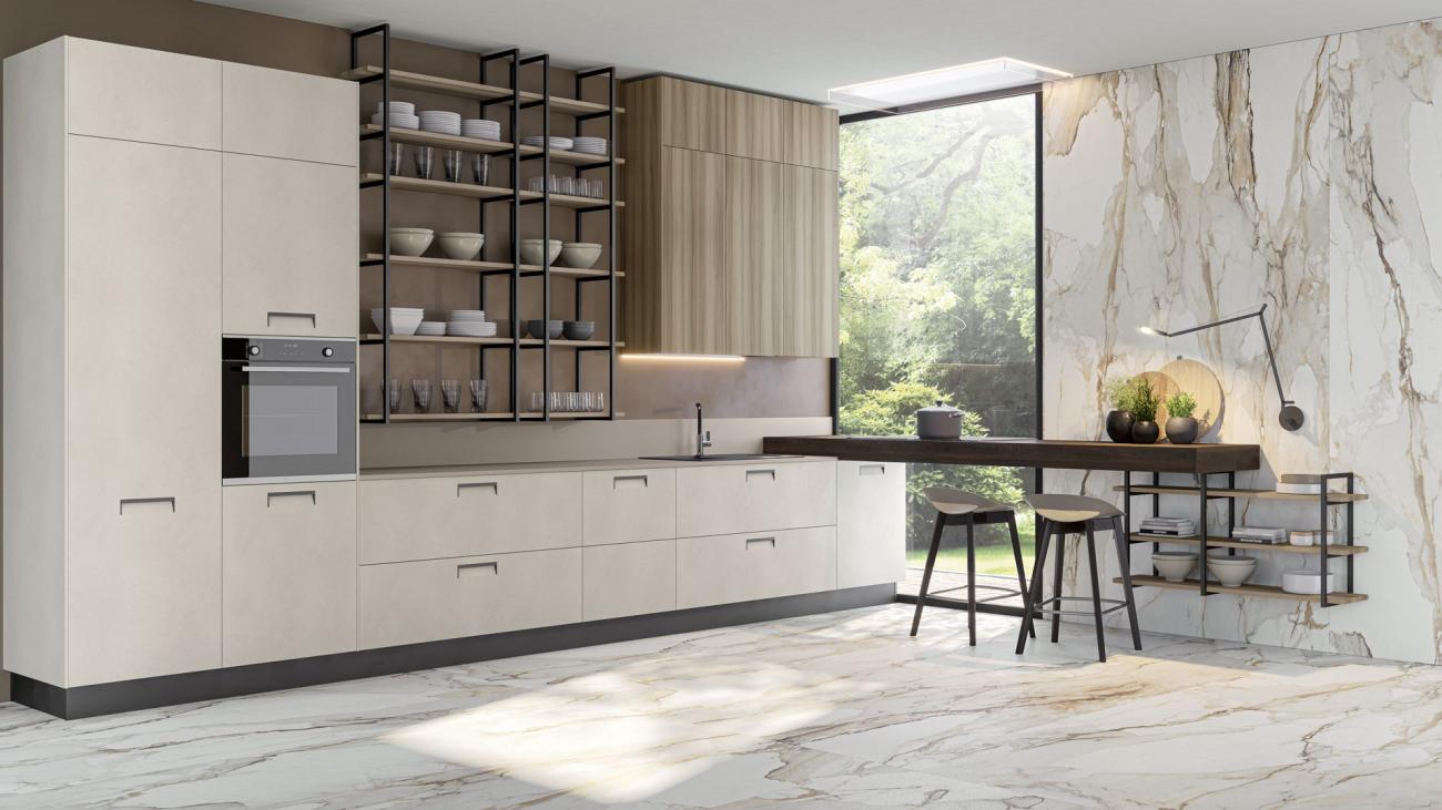 Cucine Moderne - Round - Composizione 7

