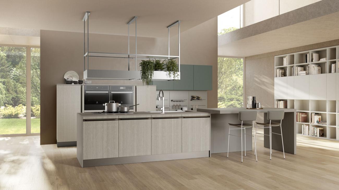 Cucine Moderne - Round - Composizione 8
