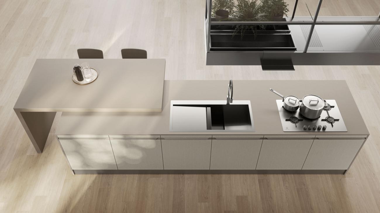 Cucine Moderne - Round - Composizione 8

