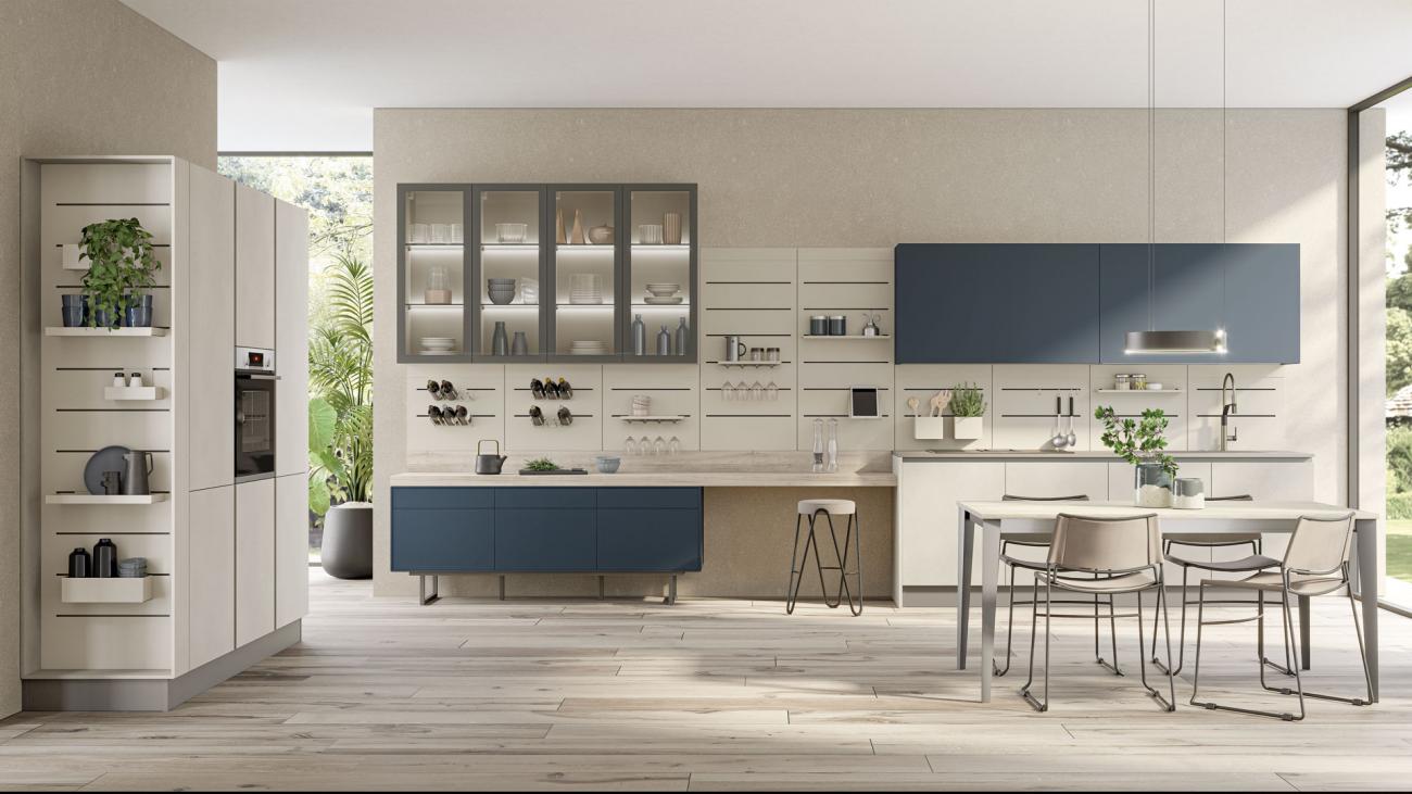 Cucine Moderne - Round - Composizione 9

