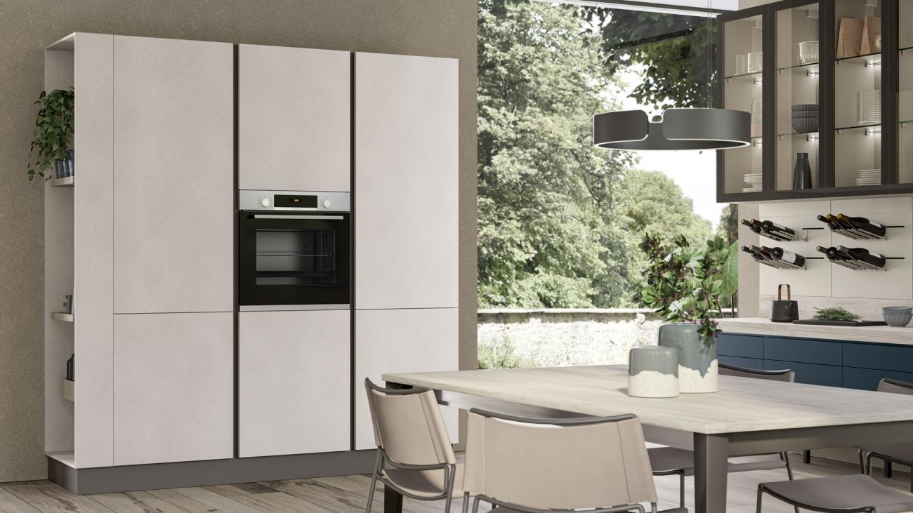 Cucine Moderne - Round - Composizione 9
