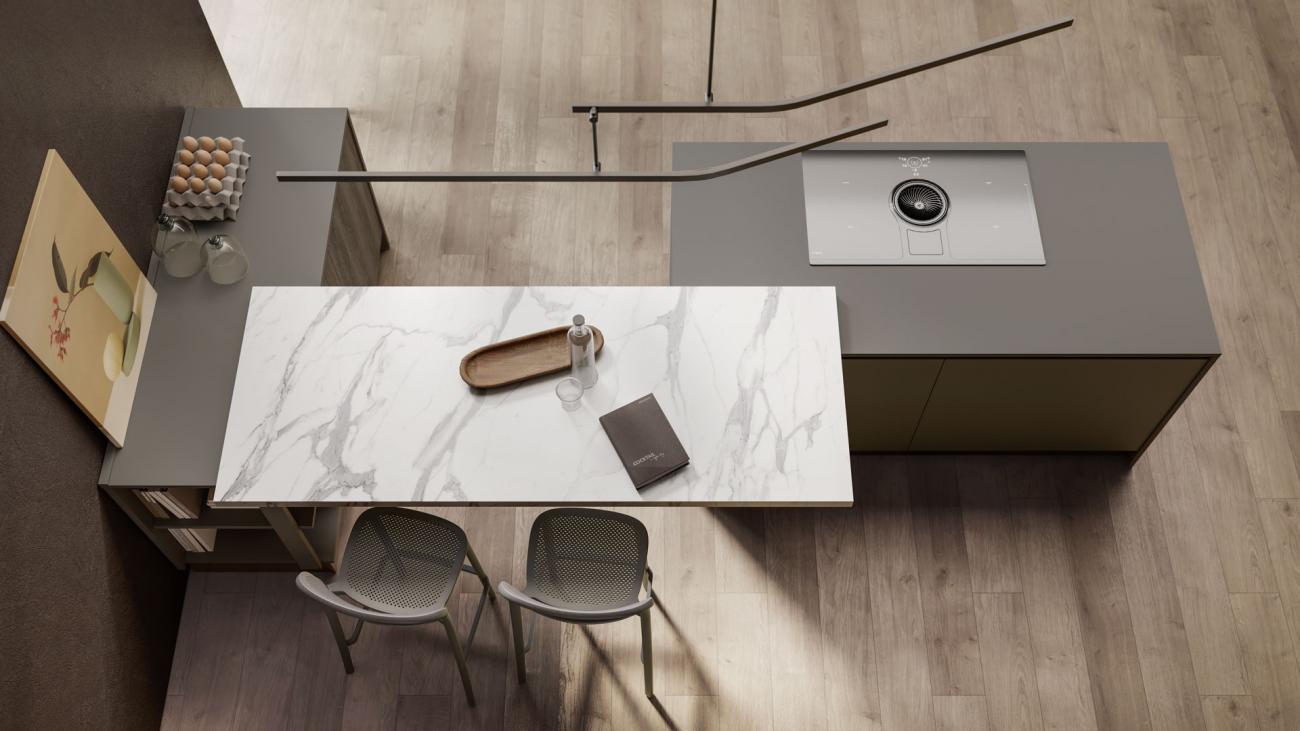 Cucine Moderne - Round - Composizione 10
