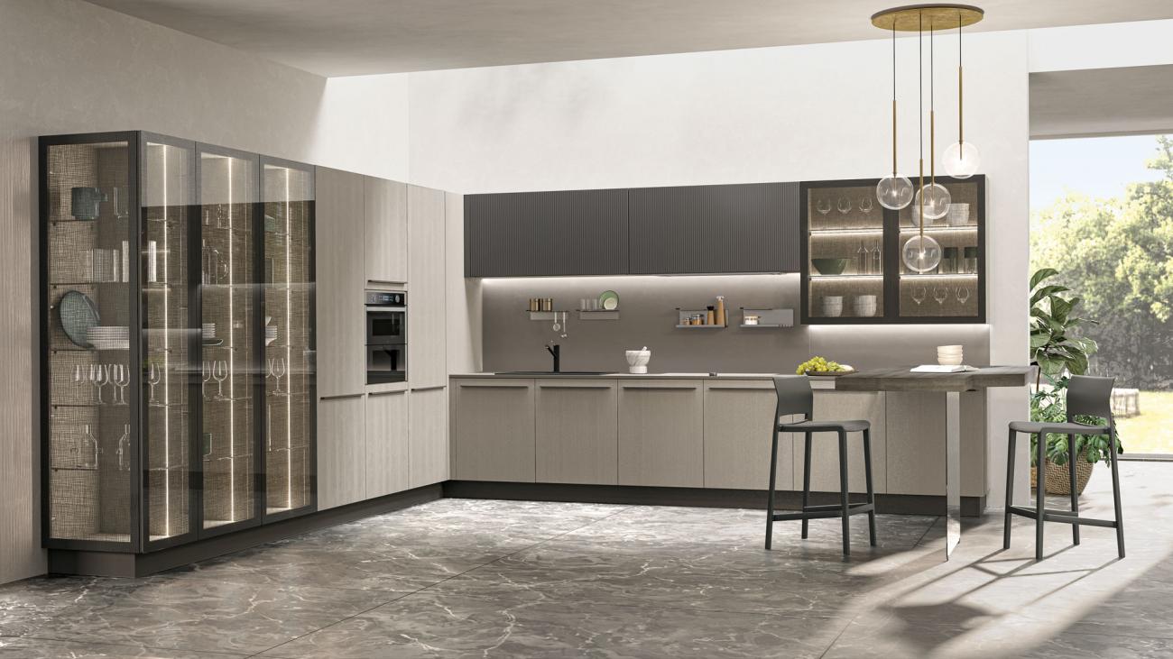 Cucine Moderne - Round - Composizione 11
