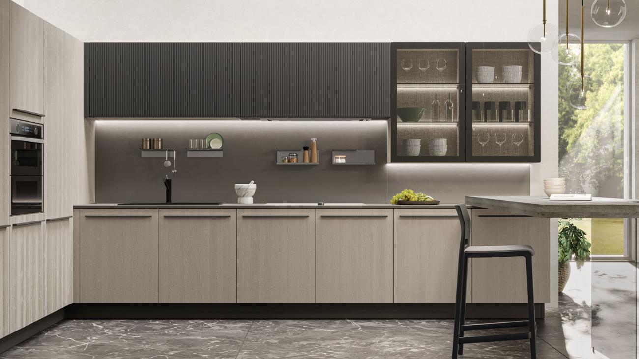 Cucine Moderne - Round - Composizione 11
