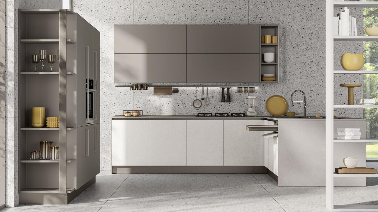 Cucine Moderne - Round - Composizione 12
