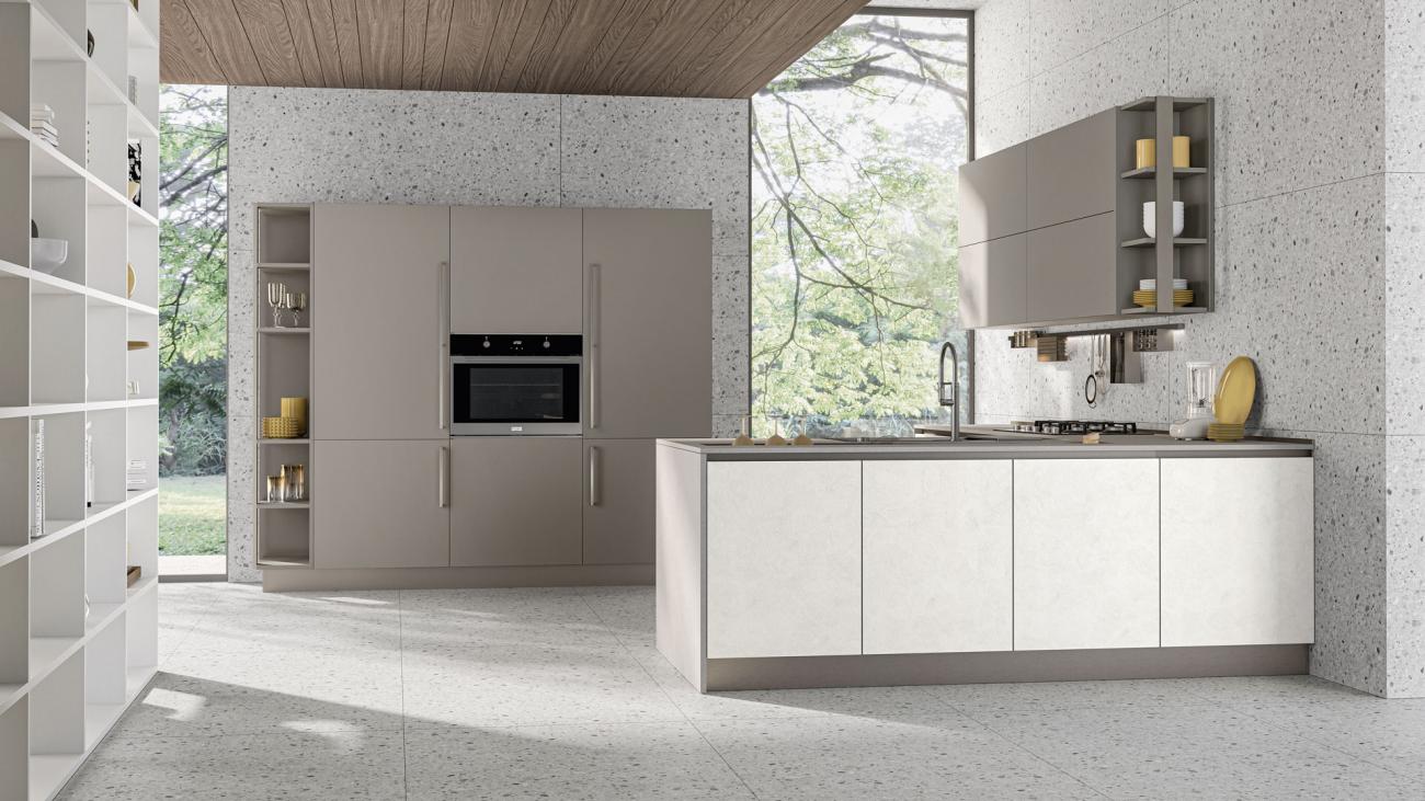Cucine Moderne - Round - Composizione 12
