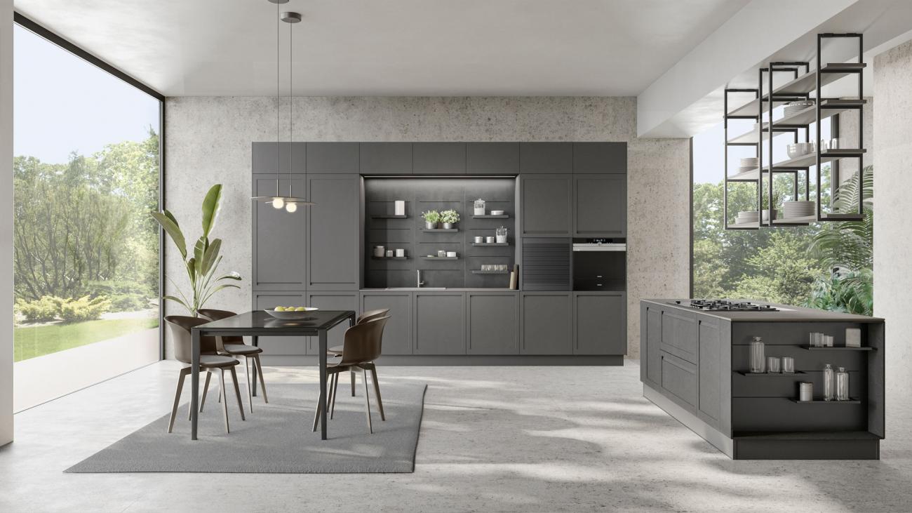 Cucine Moderne - Round - Composizione 13
