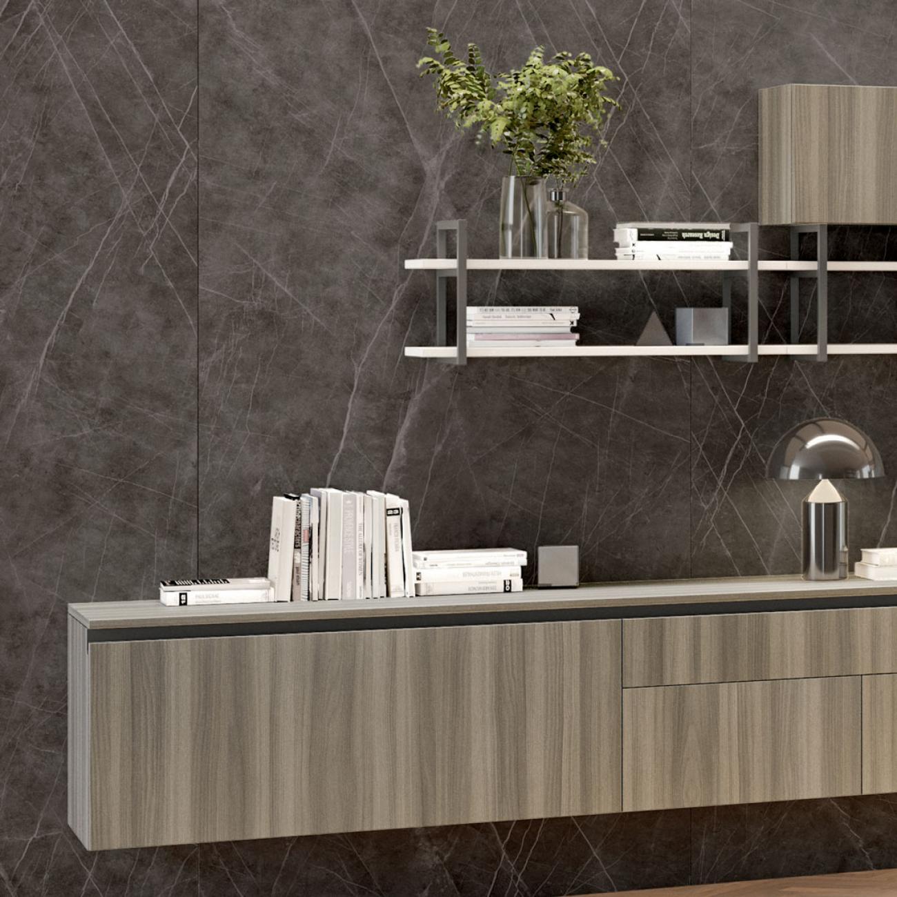 Cucine Moderne - Round - Composizione 5 variante
