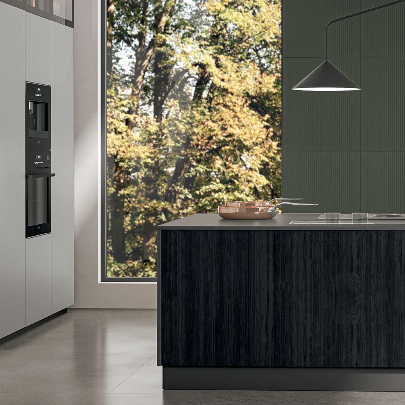 Cucine Moderne - Round - Composizione 3 variante
