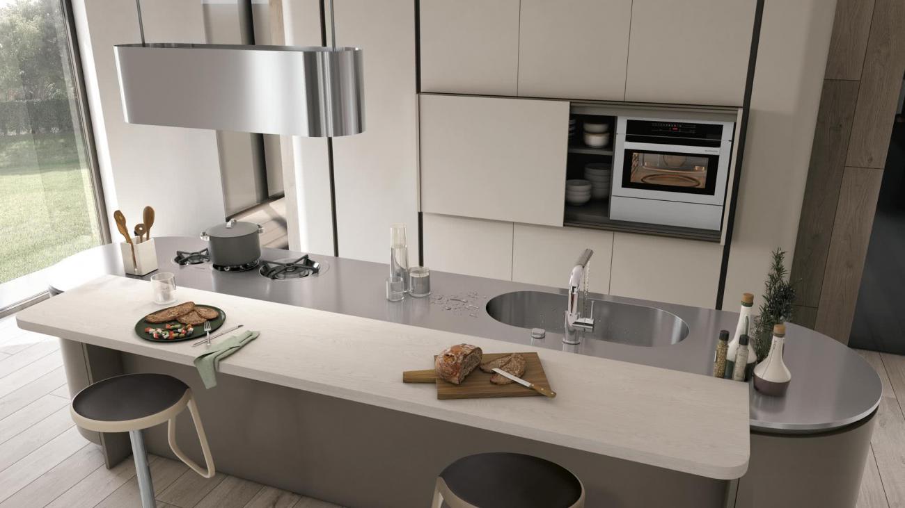 Cocinas Modernas - Clover - Composición 5
