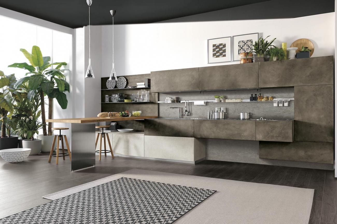 Modern Kitchens - Oltre - Composizione 14
