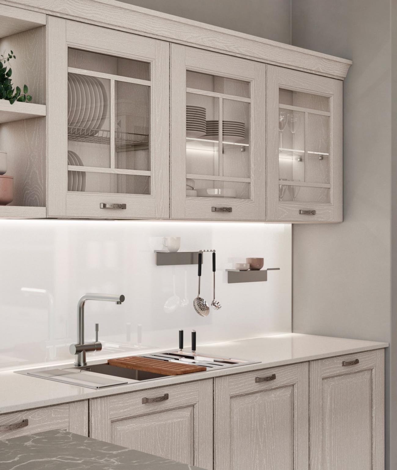 Cucine Classiche Contemporanee - Laura - Composizione 12
