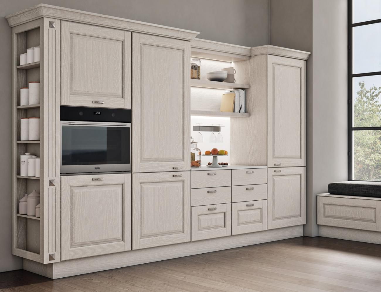 Cucine Classiche Contemporanee - Laura - Composizione 12
