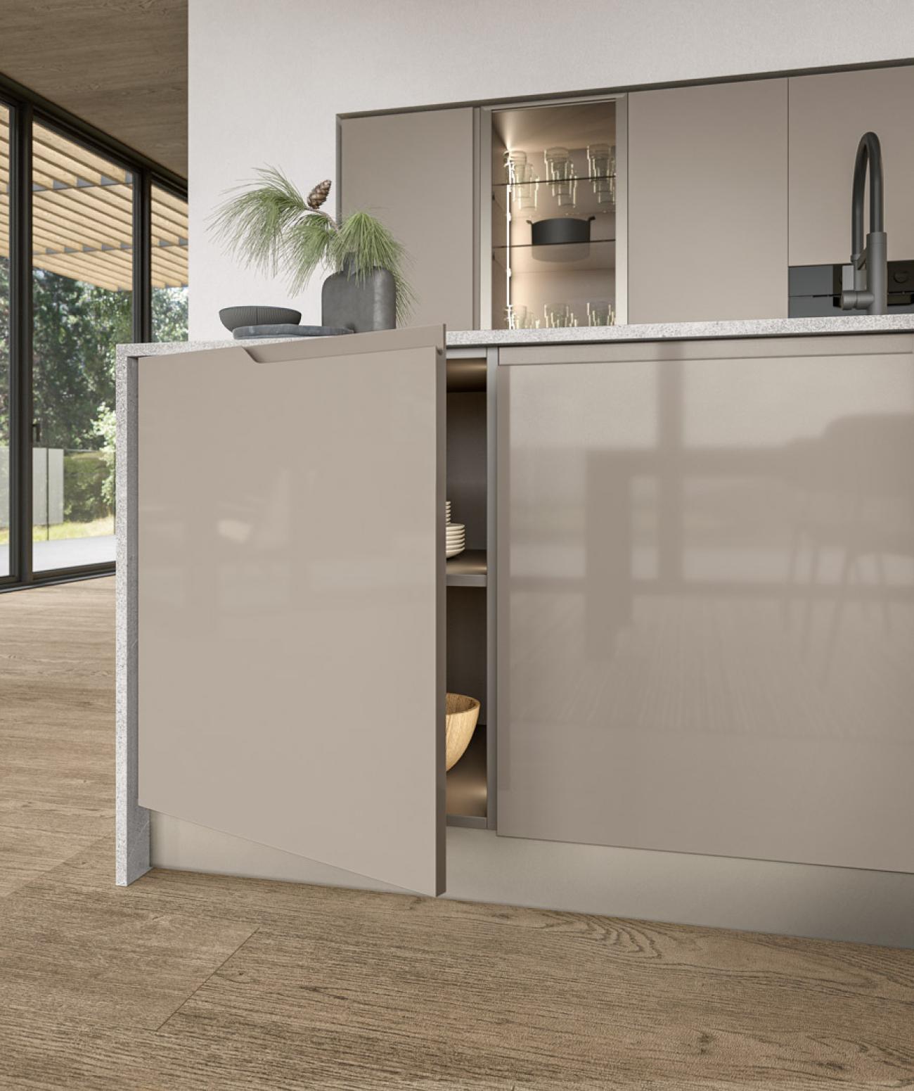 Cucine Moderne - Luna - Composizione 11
