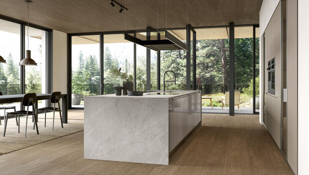 Cucine Moderne - Luna - Composizione 11
