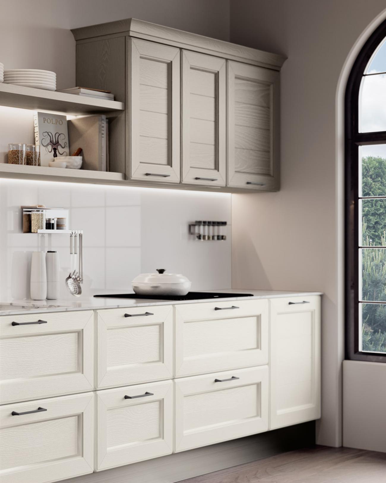 Cucine Classiche Contemporanee - Claudia - Composizione 9
