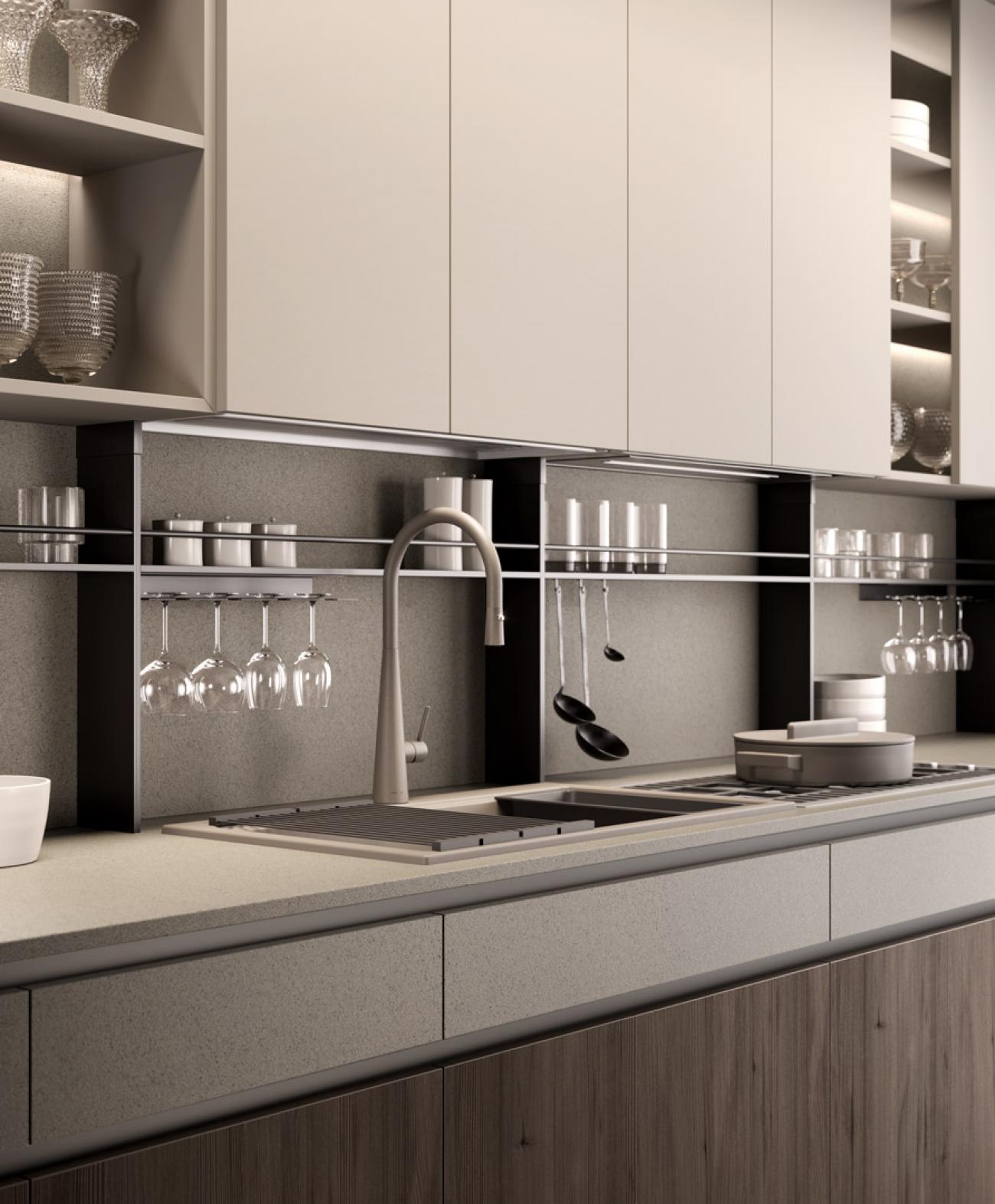 Cucine Moderne - Immagina Mathera - Composizione 04
