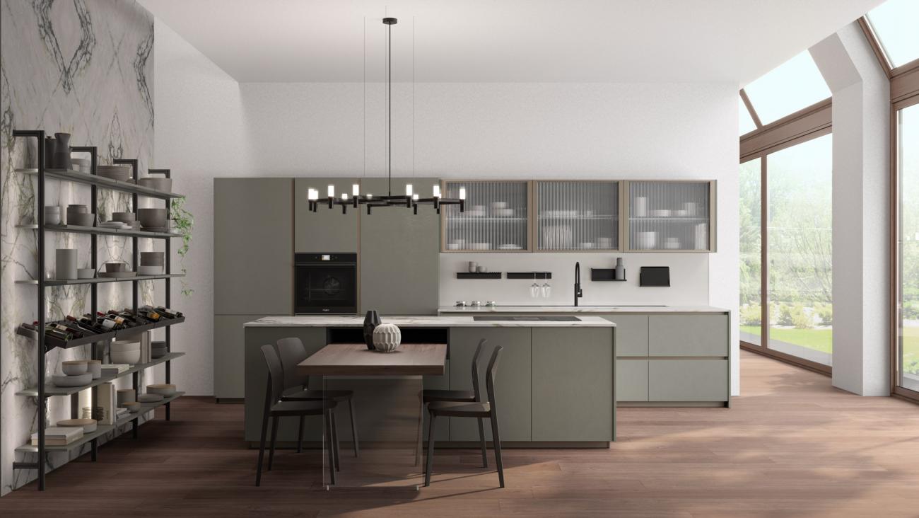 Cucine Moderne - Immagina Mathera - Composizione 02
