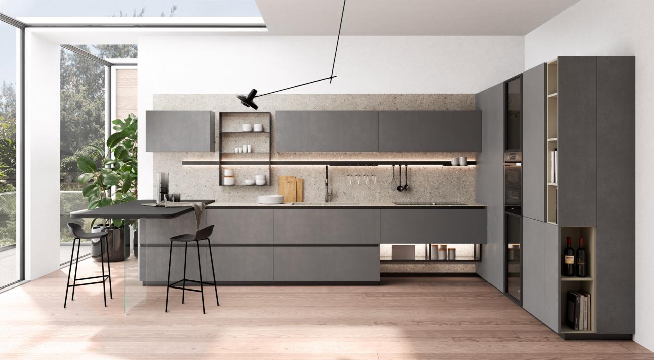 Cucine Moderne - Immagina Mathera - Composizione 03
