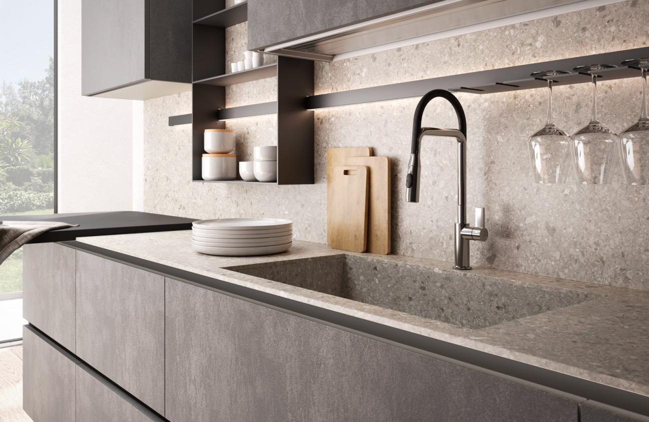 Cucine Moderne - Immagina Mathera - Composizione 03
