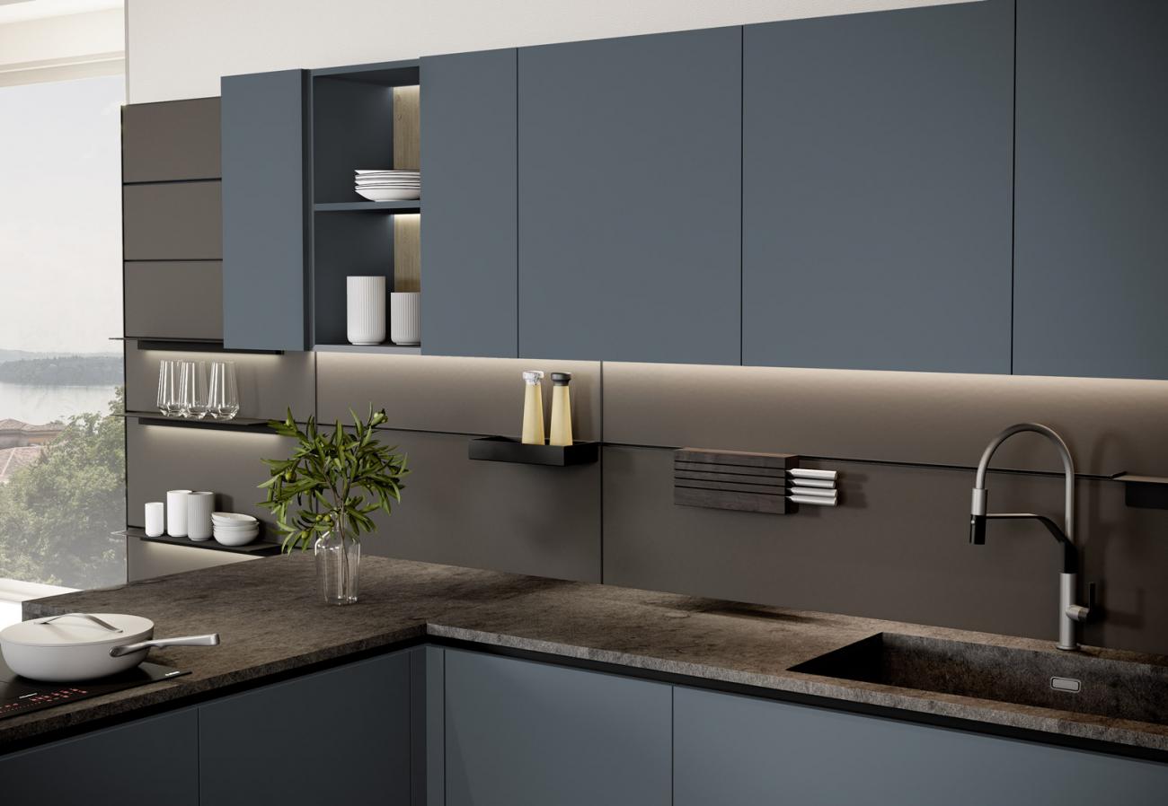 Cucine Moderne - Immagina - COMPOSIZIONE 4 VARIANTE
