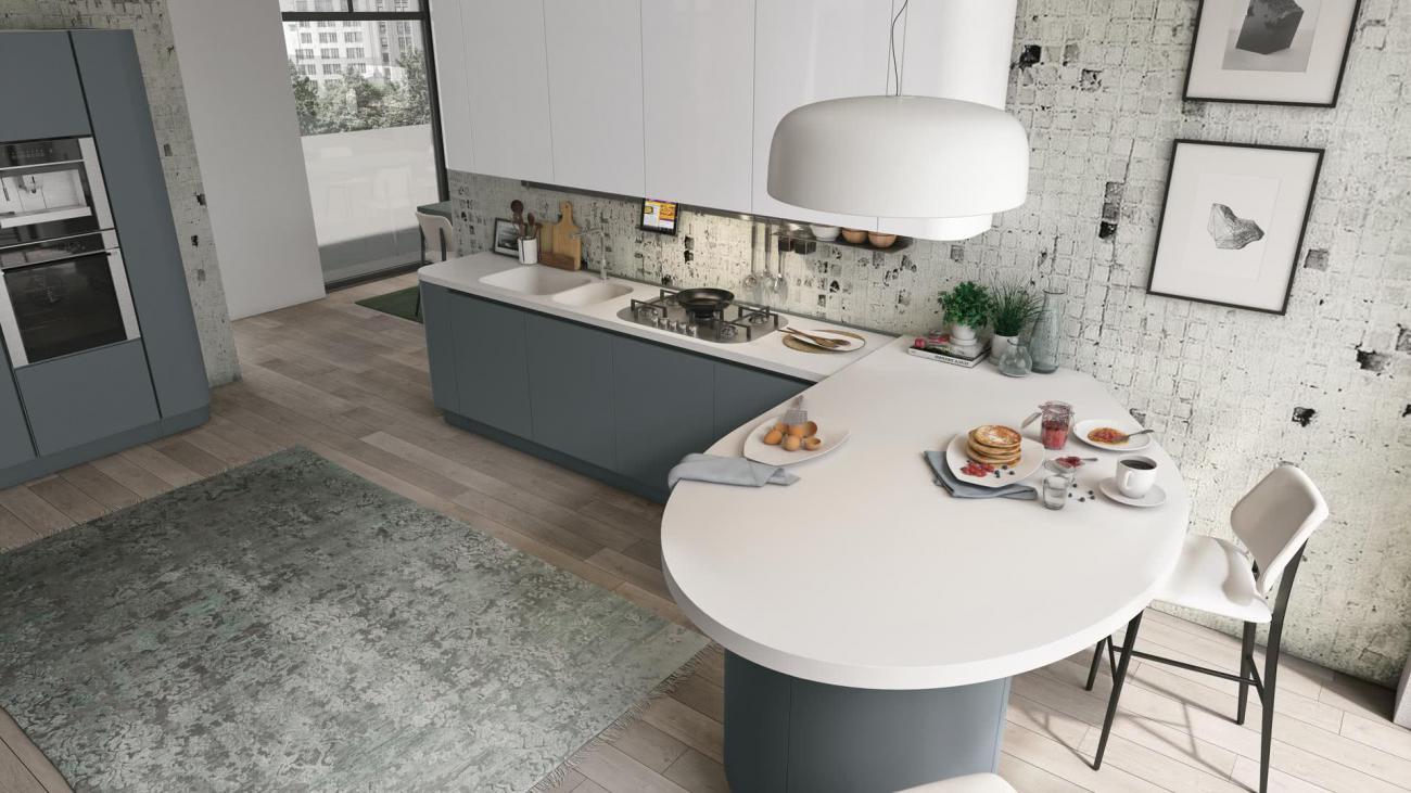 Cocinas Modernas - Clover - Composición 7

