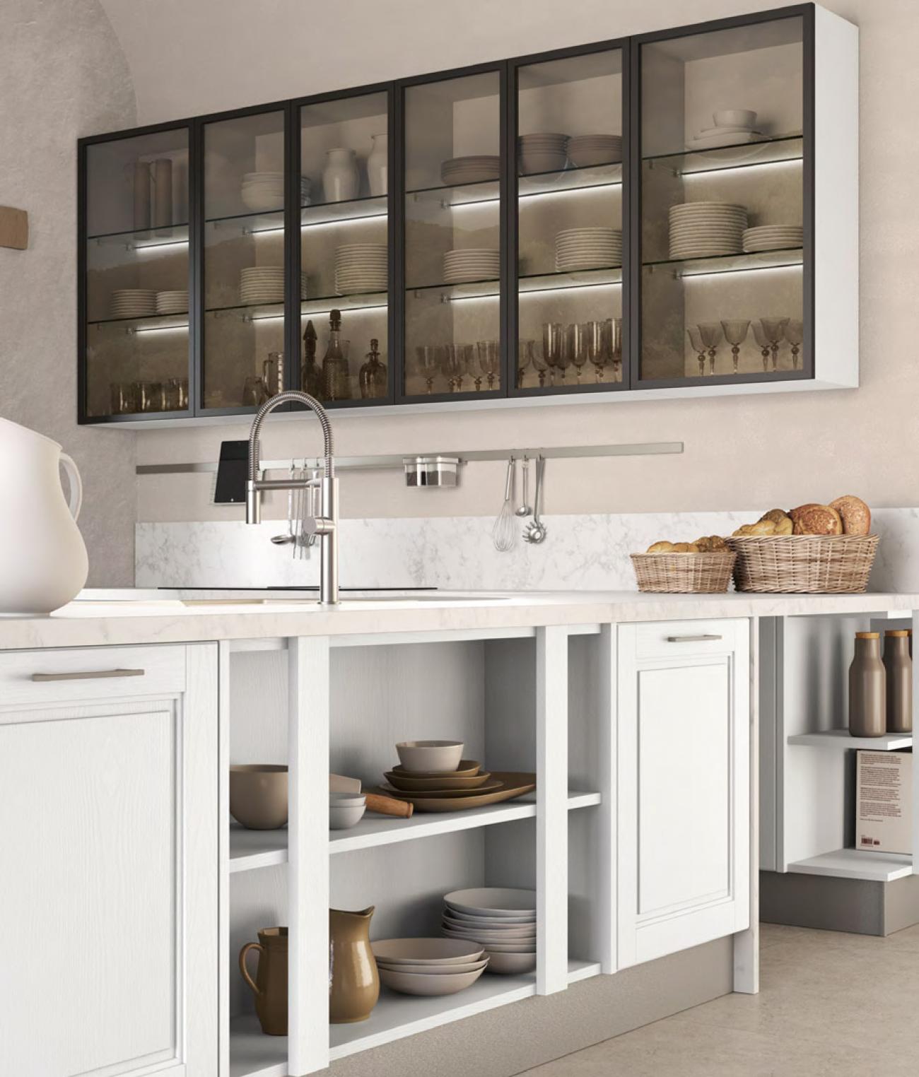 Cucine Classiche Contemporanee - Agnese - COMPOSIZIONE 6
