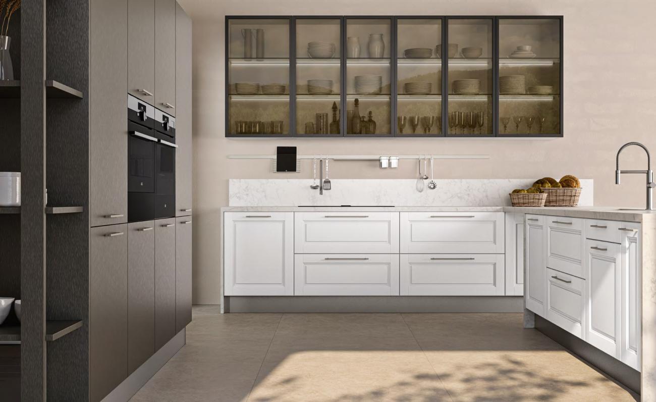 Cucine Classiche Contemporanee - Agnese - COMPOSIZIONE 6
