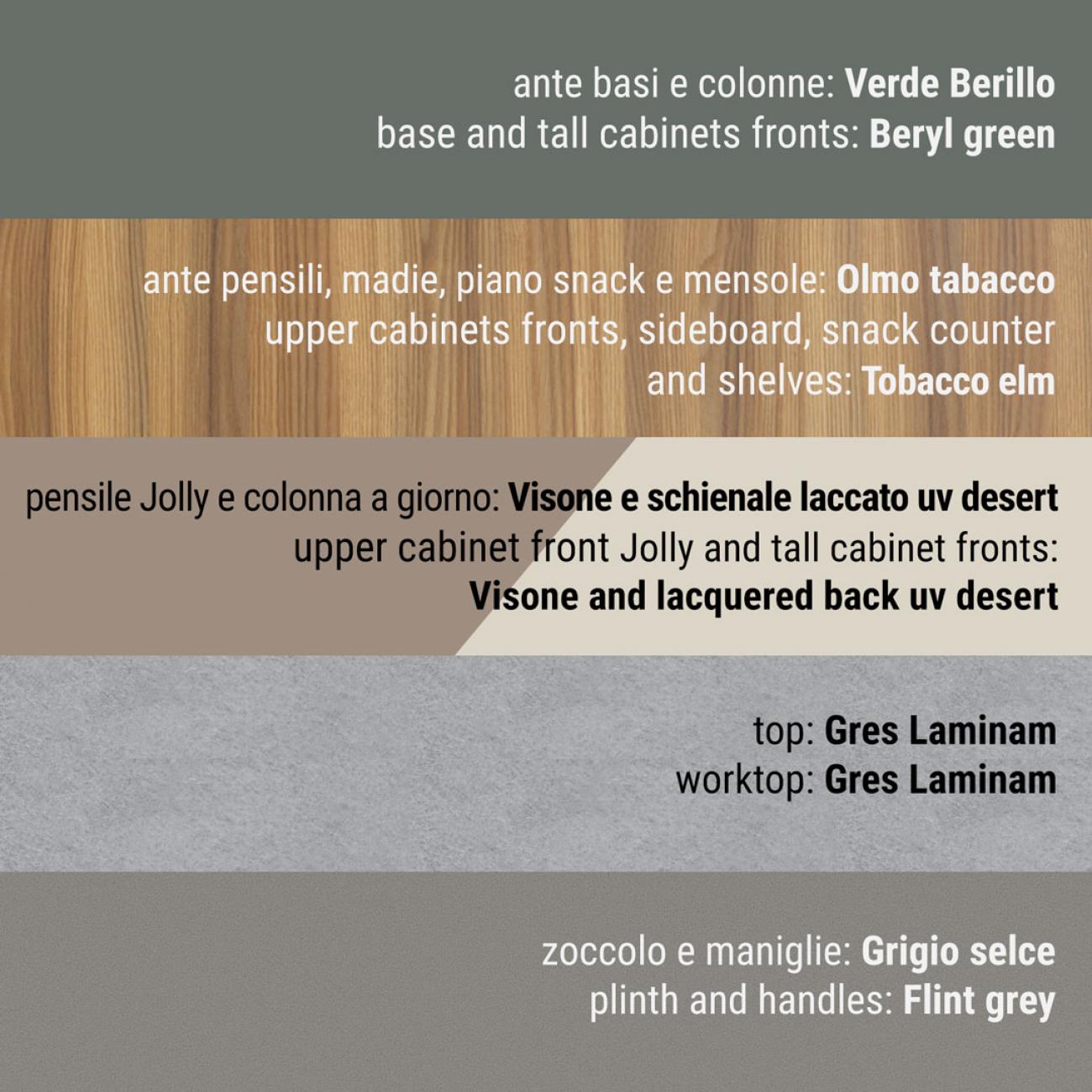 Cucine Moderne - Round - Composizione 4
