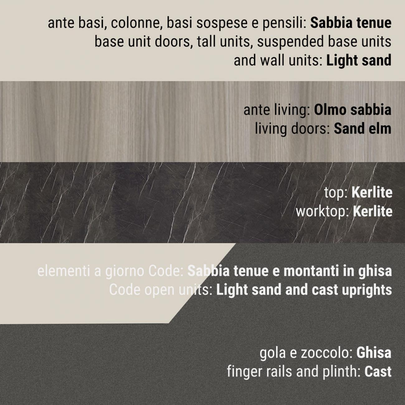 Cucine Moderne - Round - Composizione 5 variante
